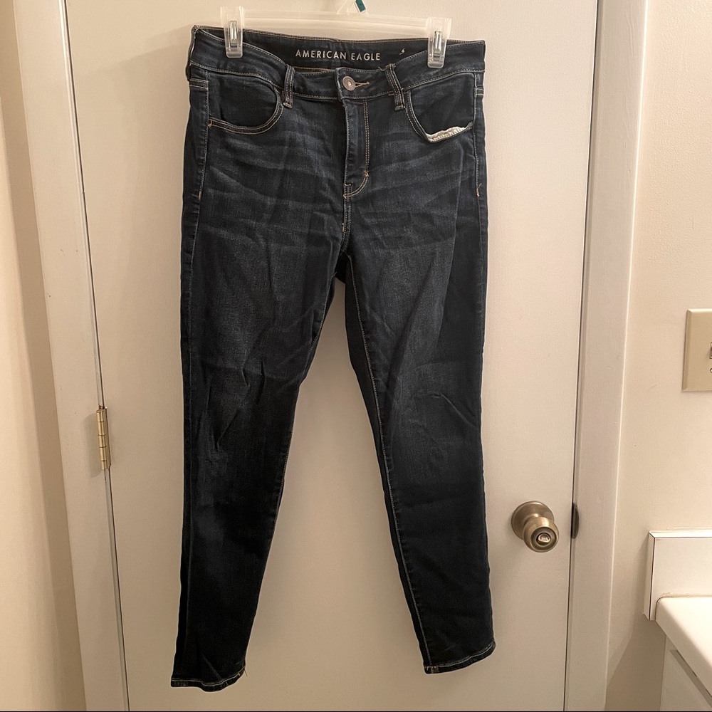 American Eagle Dark Wash Jegging